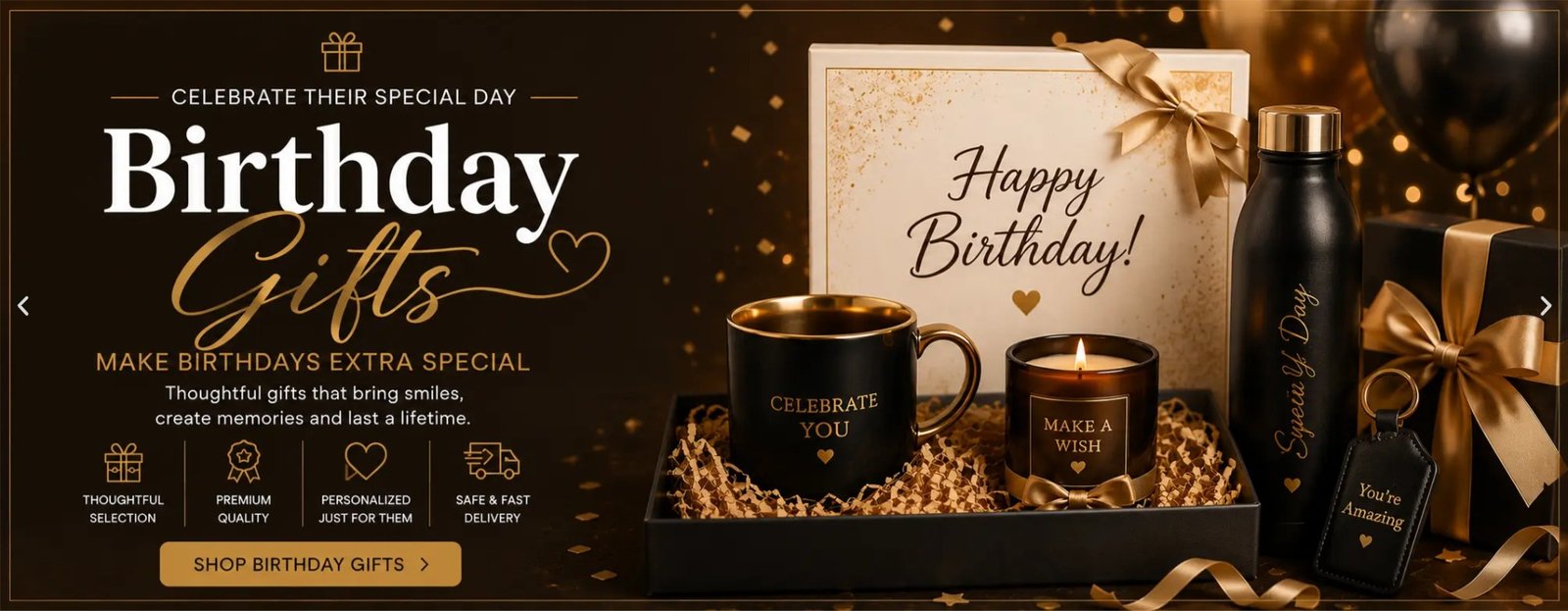 Birthday Gifts — celebrate their special day with Doviko