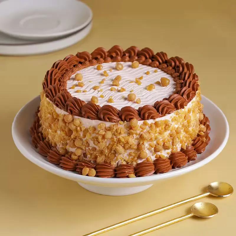 Butterscotch Crunch Delight Cake