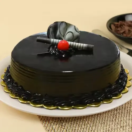 Heartfelt Chocolate Truffle Cake