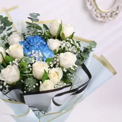 Blue Heaven Wrapped in Elegance