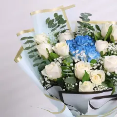 Blue Heaven Wrapped in Elegance
