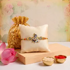 Madhav Divine Bandhan Rakhi with Dry Fruits