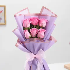 Pastel Pink Rose Enchantment