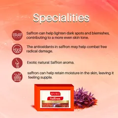Doviko Natural Pure Saffron Soaps Combo - 6x125g
