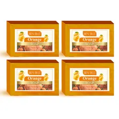 Doviko Natural Cold Pressed Orange Soaps - 4x125g (500g)
