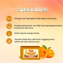Doviko Natural Cold Pressed Orange Soaps - 4x125g (500g)