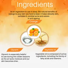 Doviko Natural Cold Pressed Orange Soaps - 2x125g (250g)