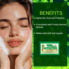 Doviko Natural Anti-bacterial Neem Tulsi Soaps - 4x125g (500g)