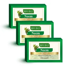 Doviko Pure Natural Neem Bathing Soaps - 3x125g (375)