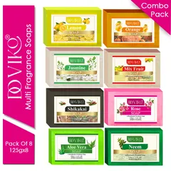 Doviko Organic Multiple Variants Soaps Combo - 8x125g