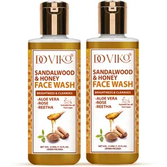Doviko Pure Sandalwood & Honey Face Wash - 2x210ML