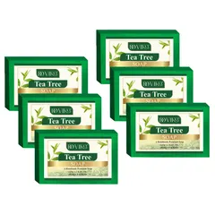 Doviko Pure & Refreshing Tea Tree Soaps for Acne Control - 6x125g