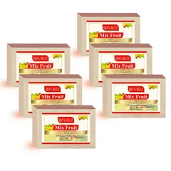 Doviko Natural & Pure Mix Fruit Soaps - 6x125