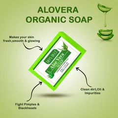 Doviko Aloe Vera Soap - Pack of 4 (500 gm)
