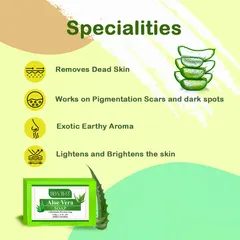 Doviko Aloe Vera Soap for Deep Hydration - Pack of 3x125g