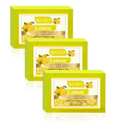 Doviko Lemon Soap for Glowing Skin - 3x125g