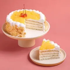 Royal Pineapple Delight Cake