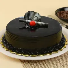 Heartfelt Chocolate Truffle Cake