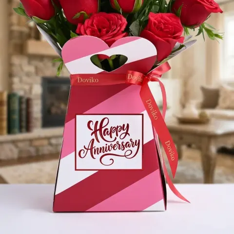 Red Brilliance Anniversary Roses