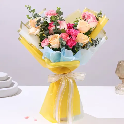 Blush & Peach Blossom Romance