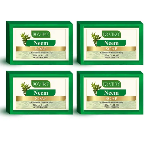 Doviko Pure Natural Neem Bathing Soaps - 4x125g