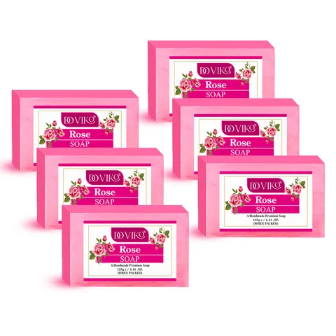 Doviko Rose Soap - Deep Hydration - Pack of 6 (750gm)