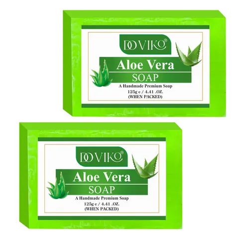 Doviko Aloe Vera Soap - Acne & Blemish Control - Pack of 2 (250 g)