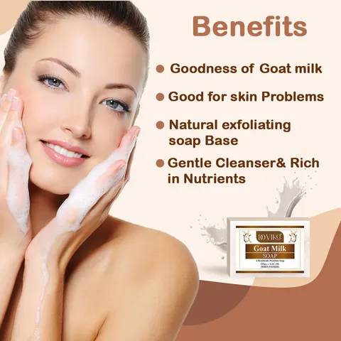 Doviko Goat Milk Soap - Deep Hydration - Pack of 4 (500gm) alternate view