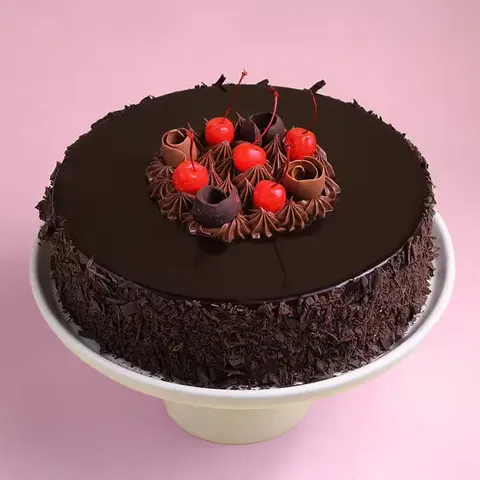 Exotic Black Forest Fantasy Cake