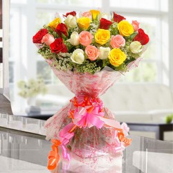Lively Elegant Mix 25 Mix Roses