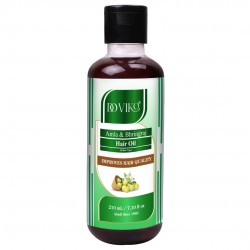 Doviko Natural Amla & Bhringraj Hair Oil - Pack of 1 (210 ML)