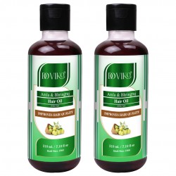 Doviko Amla & Bhringraj Hair Oil - Pack of 2 (420ML)