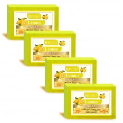 Doviko Organic Lemon Soap for Glowing Skin - 4x125g