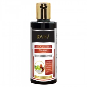 Doviko Natural Amla & Reetha Shampoo - Pack of 1 (210 ML) - Front