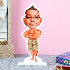 Customised Bodybuilder Caricature