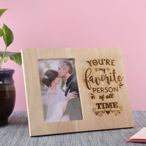 Customised Favourite Person Wooden Frame