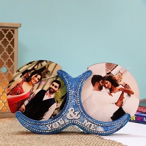 Personalised You & Me Photo Frame