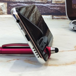 Personalised Pen with Mobile Holder