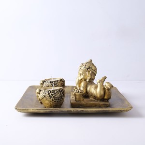 Ganesha T light holder