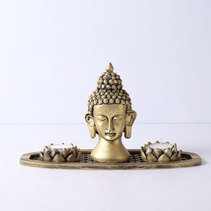 Beautiful Buddha in a Oval Shape Tray