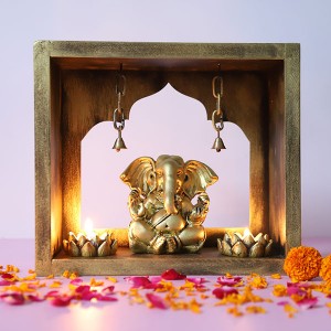 Ganpati in Mandir