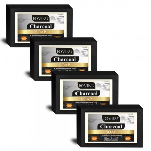 Charcoal Soaps - Front - Pack of 3