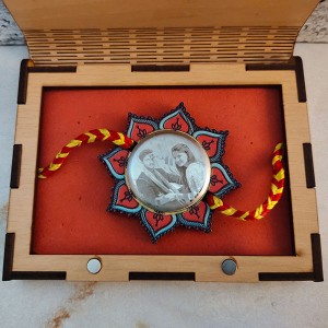 Personalised Metal Rakhi