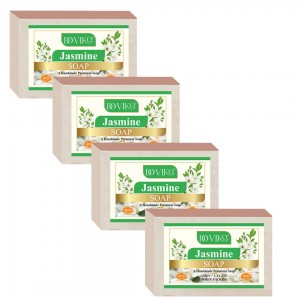 Jasmine Soaps - Front - Pack of 4
