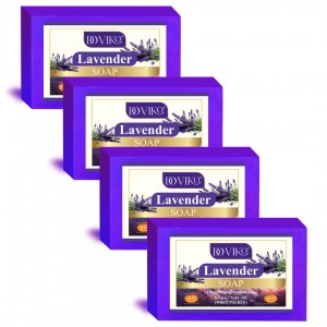 Lavender Soaps - Front - Pack of 3