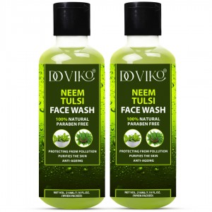 Neem Tulsi Face Wash - Front - Pack of 2