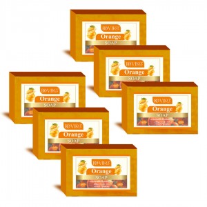 Orange Soap - Front - Pack of 6