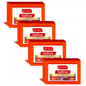 Saffron Soaps - Front - Pack of 4