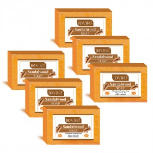 Doviko Handmade & Natural Sandalwood Soap - Main - Pack of 6