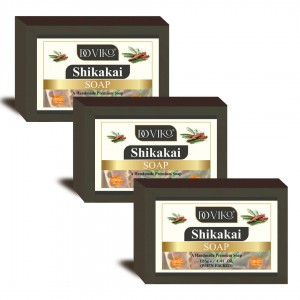 Shikakai Soaps - Front - Pack of 3